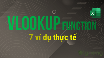 Hướng dẫn sử dụng hàm Vlookup trong Excel | Excel Vlookup Function